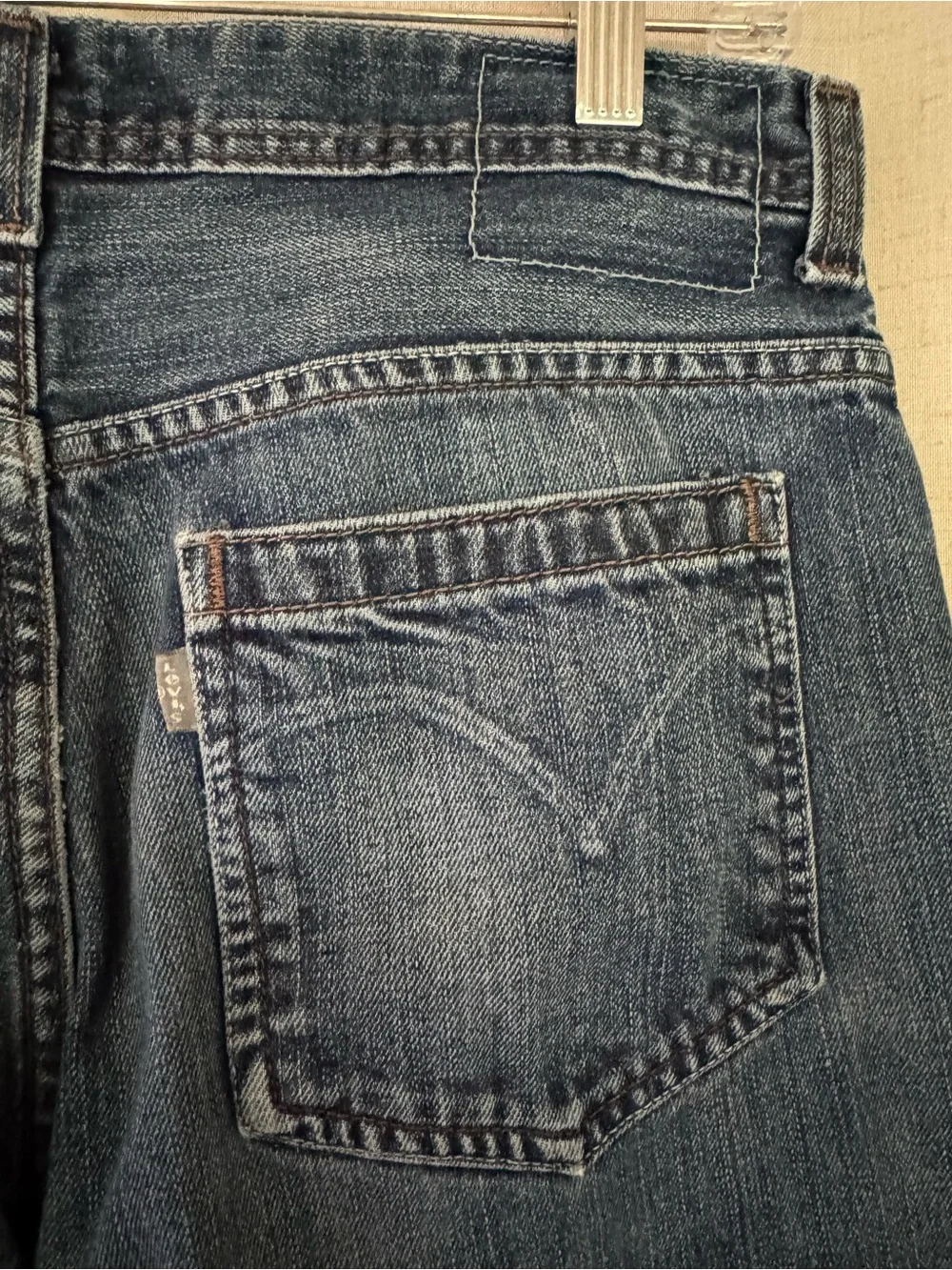 Levi's Silver Tab True Straight Button Fly Jeans - 31x32 - Picture 5 of 12